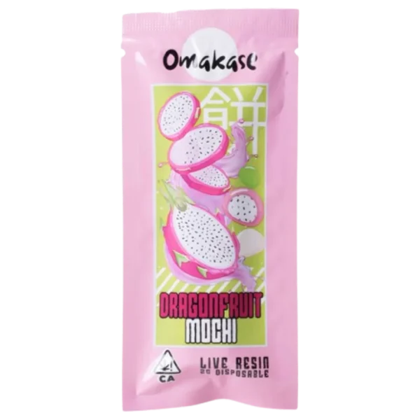 Omakase Dragon Fruit Mochi 